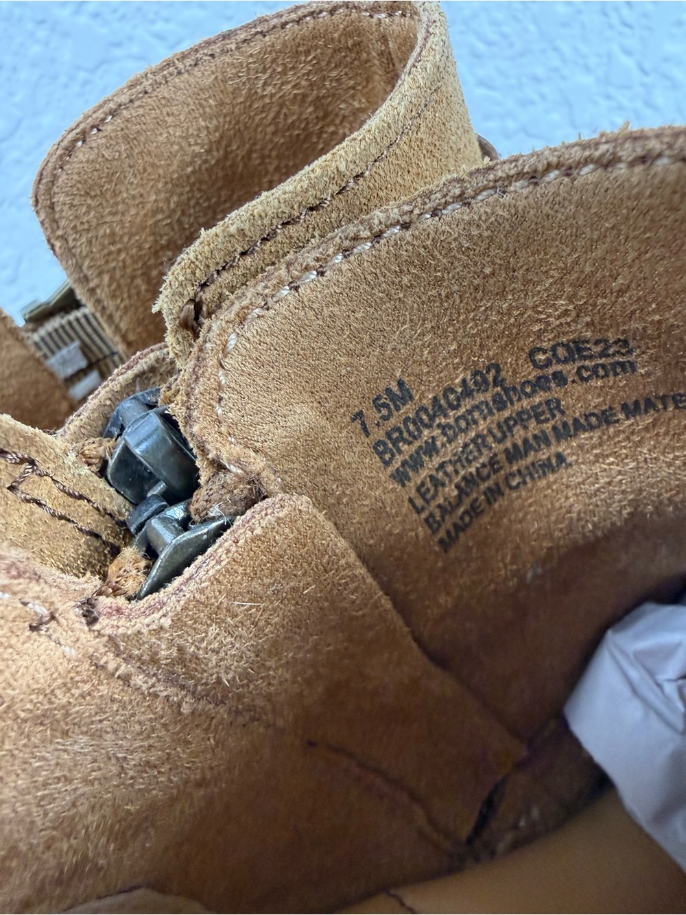 Born | Kati Ankle Booties | Tan Brown Leather & Suede | Women's 7.5 - Picture 8 of 11